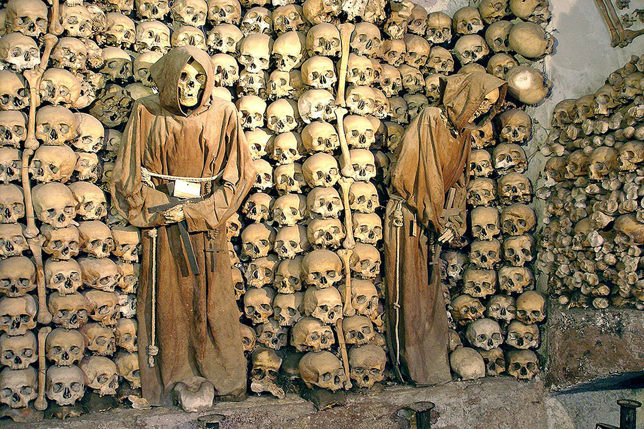 The Capuchin Crypt in Rome.