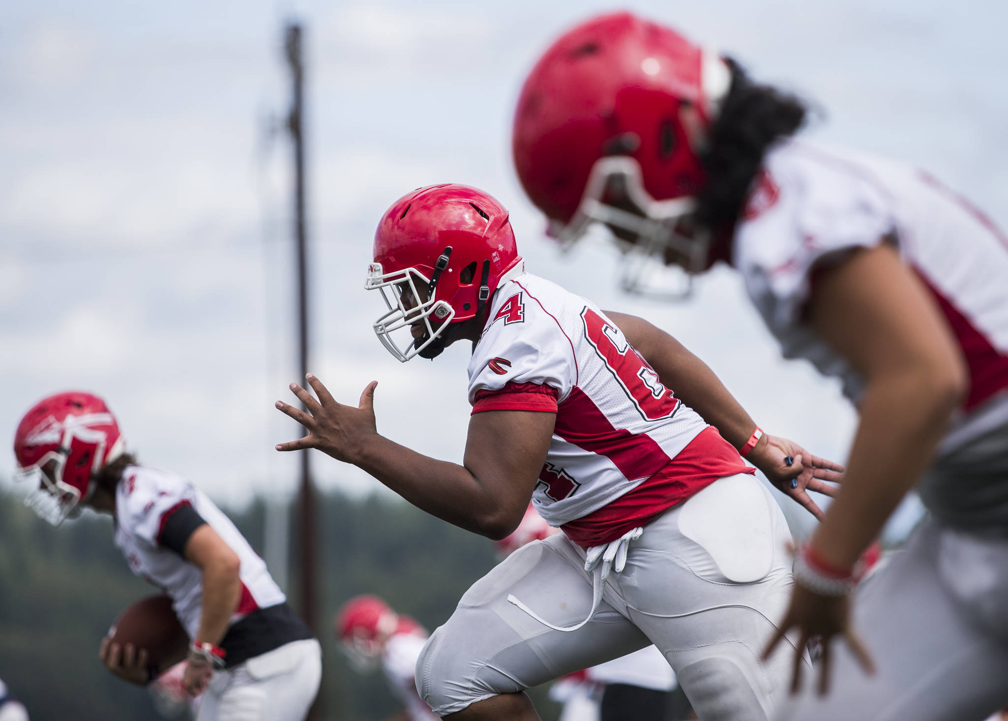 Local high school football teams kick off their seasons Friday night. (Olivia Vanni / The Herald)