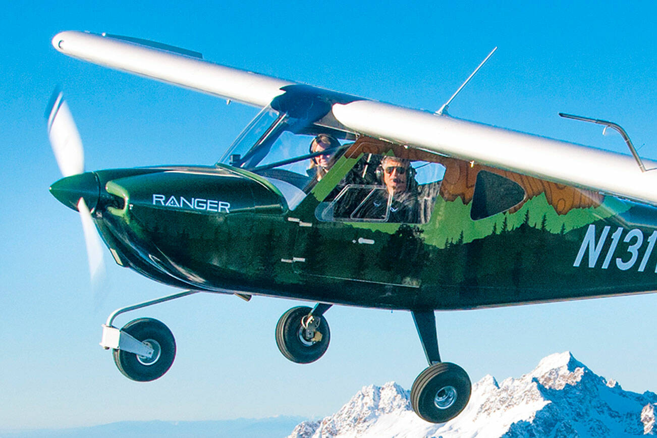 A Vashon Aircraft Ranger R7 in flight. (Vashon Aircraft) 20210902