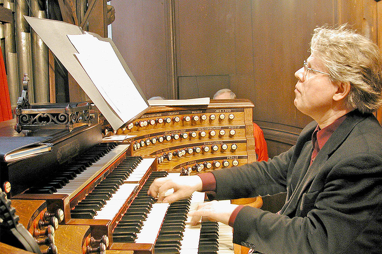 St. Sulpice’s organ, powering worship with music.