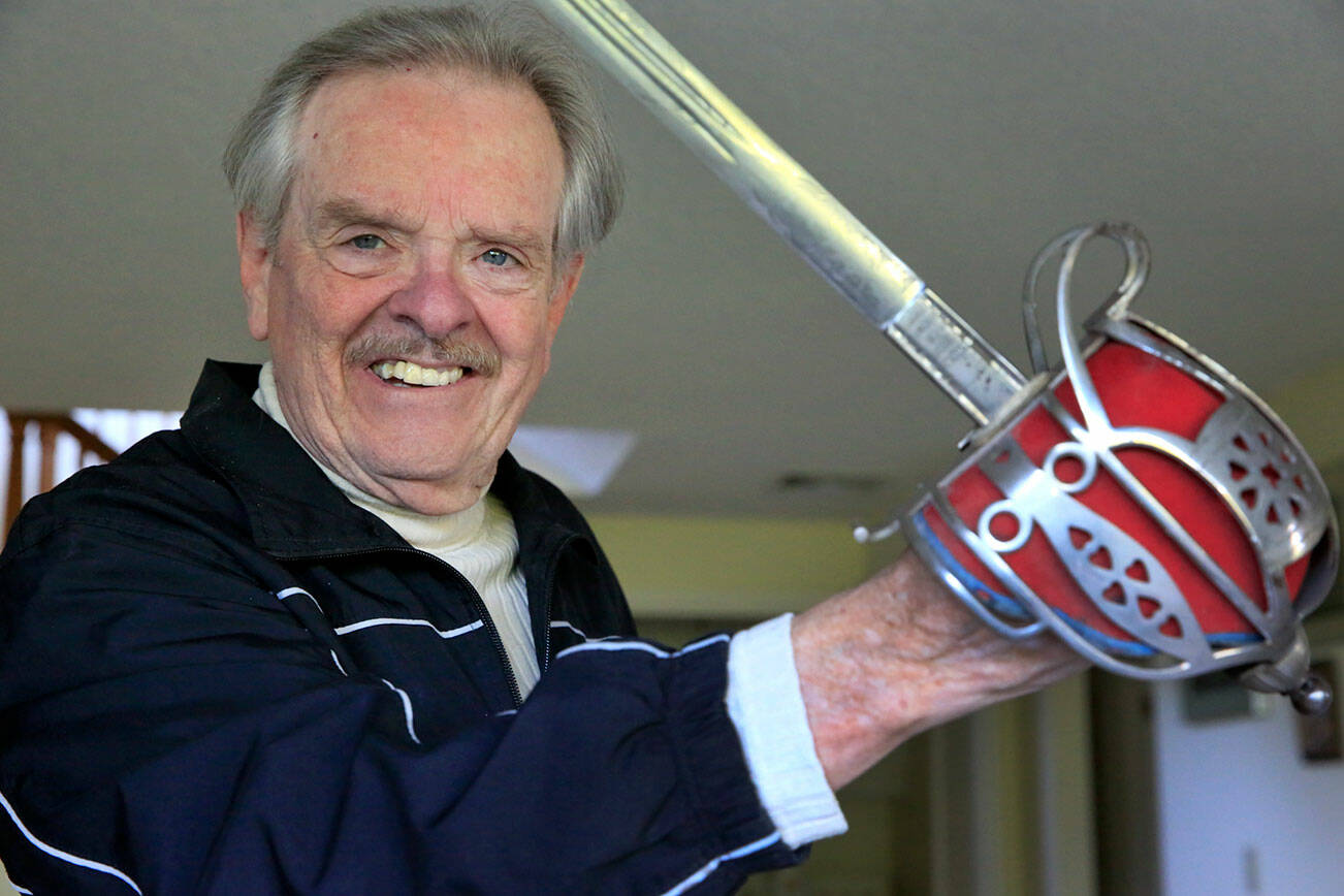 David Boushey is a retired former stuntman and member of Hollywood's Stuntmen's Hall of Fame. (Kevin Clark / The Herald)