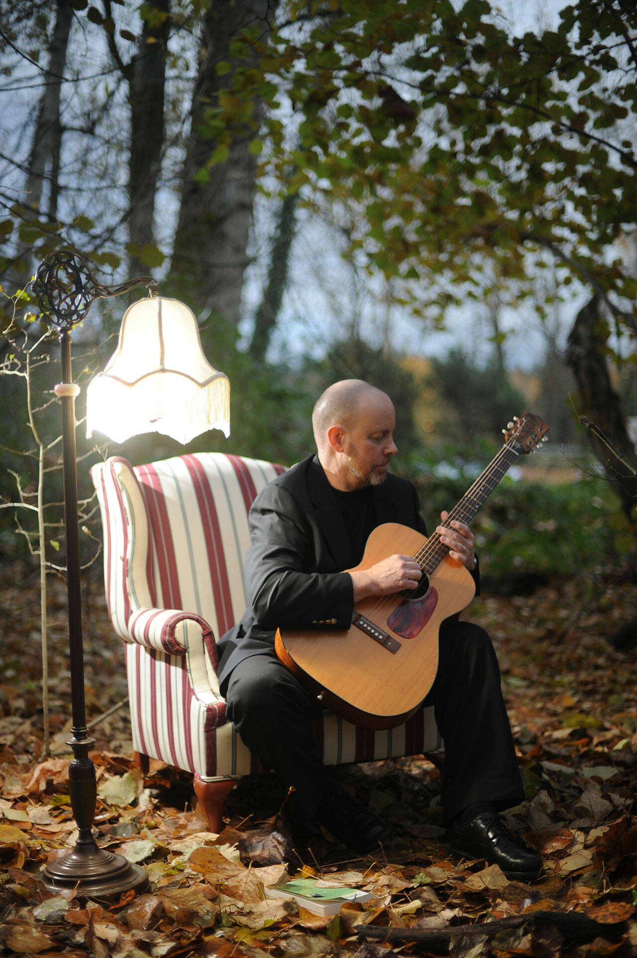 Damon Buxton and Andre Feriante (not shown) will livestream back-to-back concerts on Oct. 2 to benefit the Tim Noah Thumbnail Theatre via Facebook. (Kyle Cassidy)
