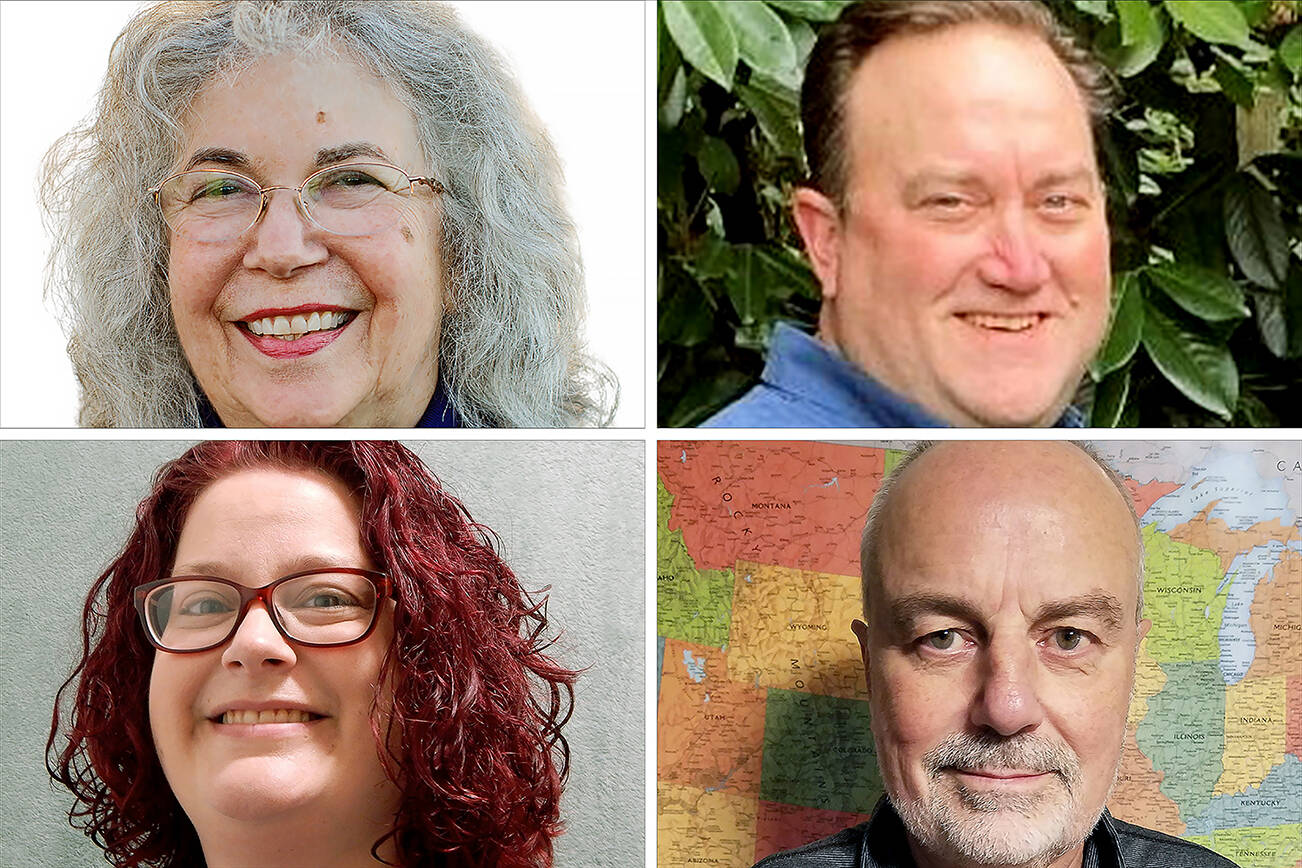 Top (L-R): Judy Schwab, Peter Swardstrom. Bottom (L-R): Jayme Lee Vail, Charles Hauck.