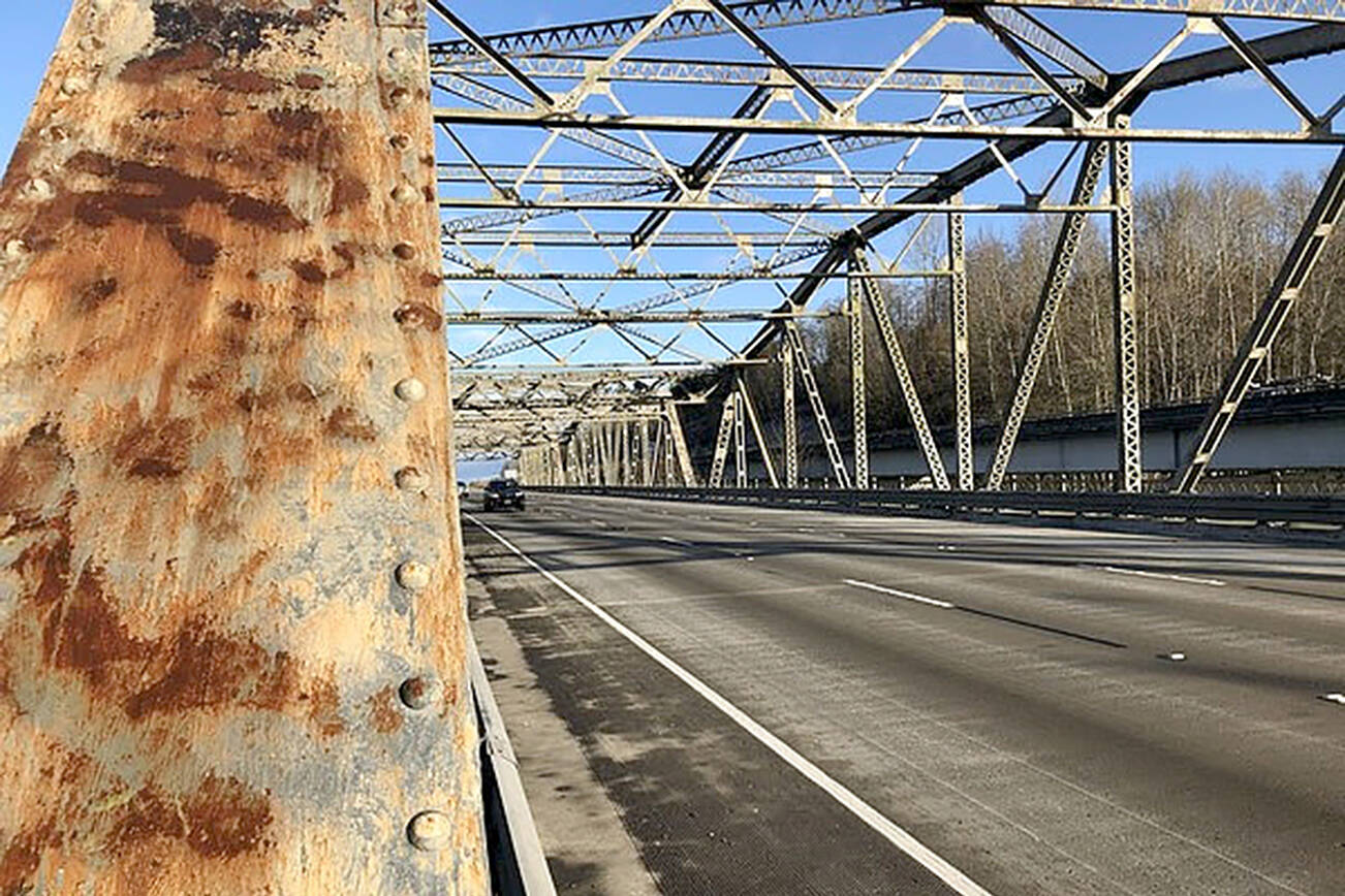 Crews will begin preservation work on the the Stillaguamish Bridge starting April 12. (Washington State Department of Transportation)