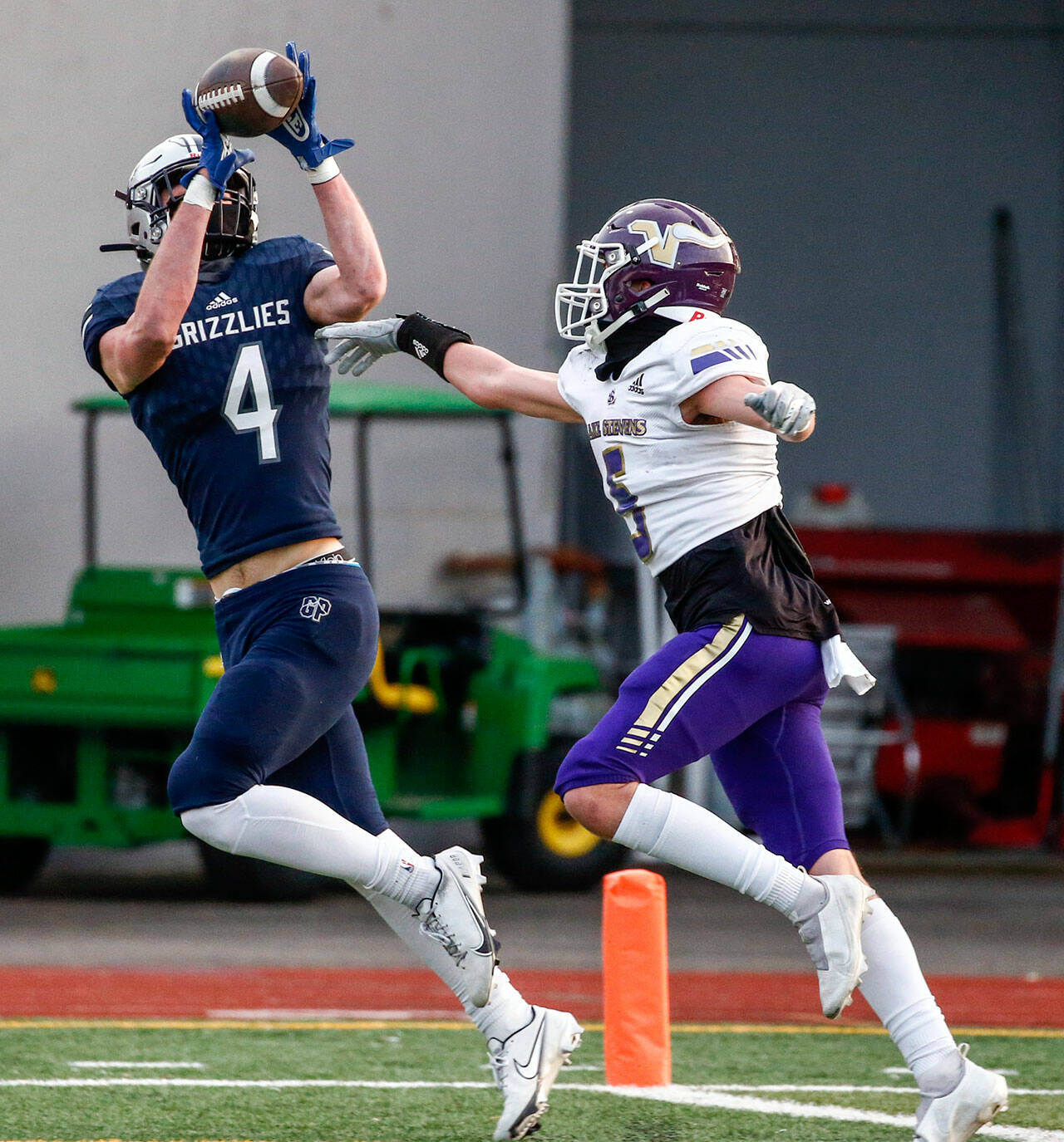 Glacier Peak junior Cooper Jensen, a three-star tight end, chose to play Pac-12 football at Oregon State. (Kevin Clark / The Herald)