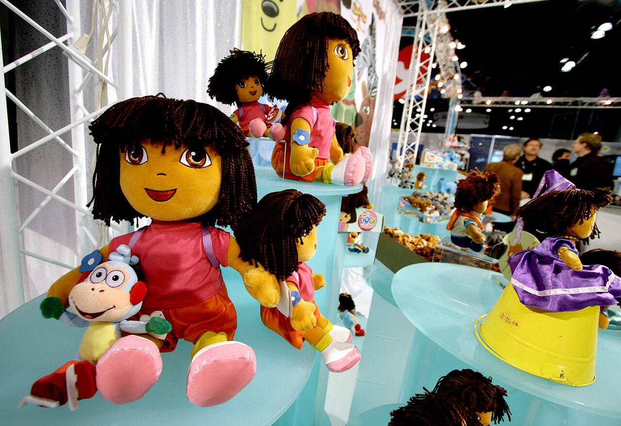 Beanie Babies at a New York toy show in 2009. (AP Photo/Craig Ruttle)