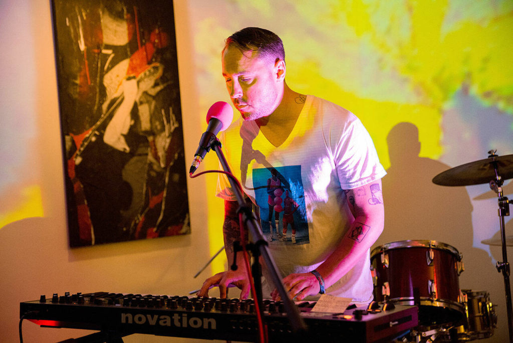 FUNERALHOMES, a new project led by local musician Brad Heyne, will play at the launch party. (Christine Mitchell / Housetornado Media)
