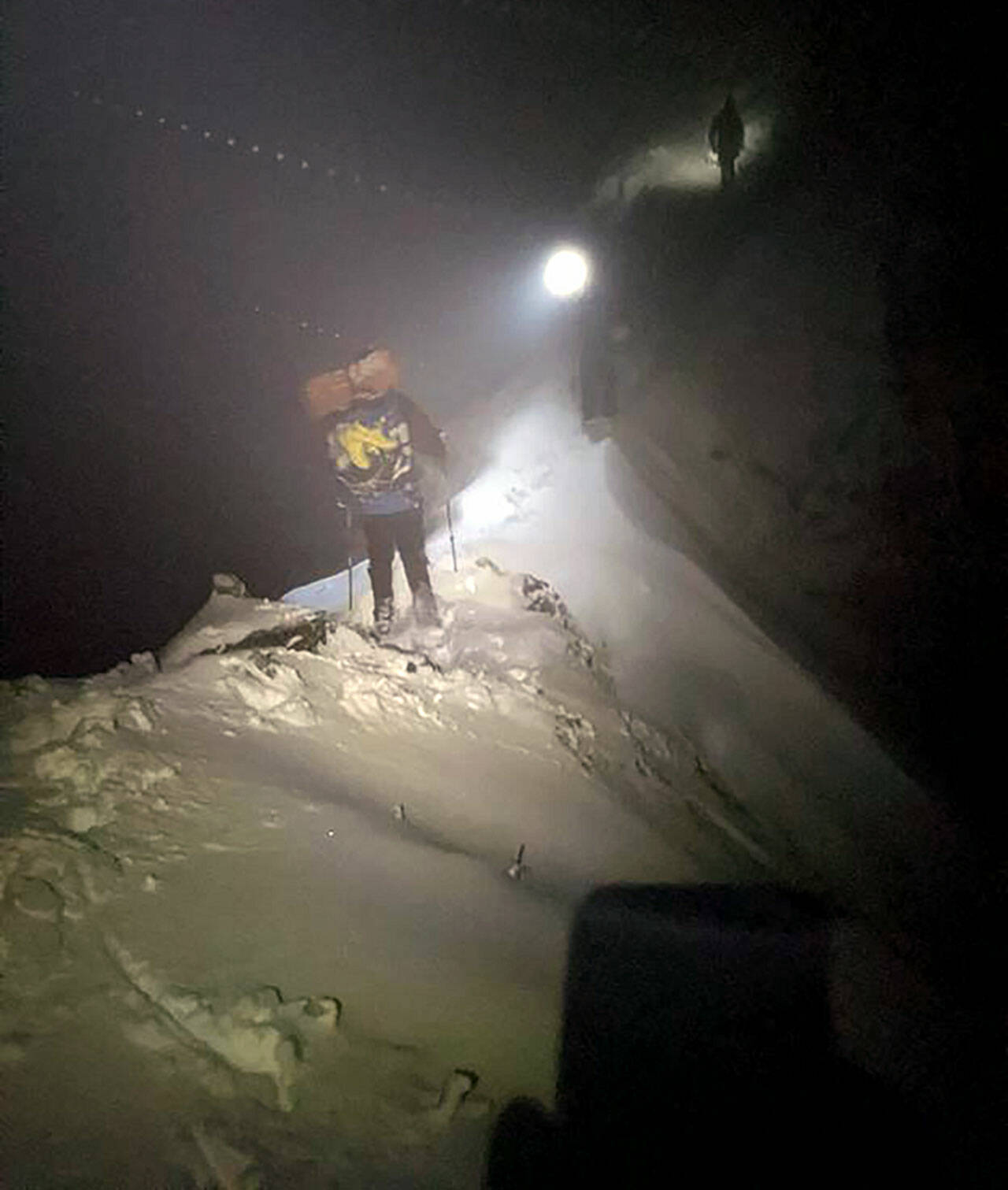 The Snohomish County Sheriff’s Office Search and Rescue unit and volunteers from Snohomish County Volunteer Search and Rescue completed a 20-hour overnight rescue mission on Three Fingers Mountain at about 7 a.m. Monday. (Snohomish County Sheriff’s Office)