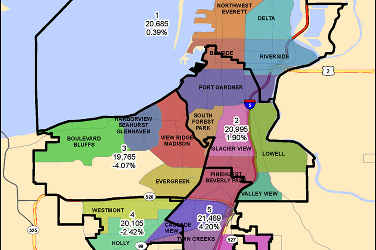 Everett Zip Code Map Editorial: Everett's Future Depends On Voters' Council Choices |  Heraldnet.com