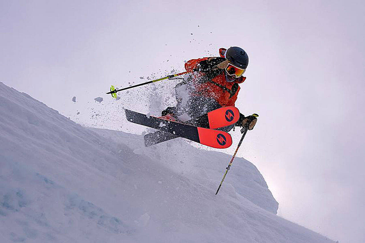 Professional skier Marcus Caston is featured in the Warren Miller team’s 72nd annual film “Winter Starts Now.” (Colin Witherill)