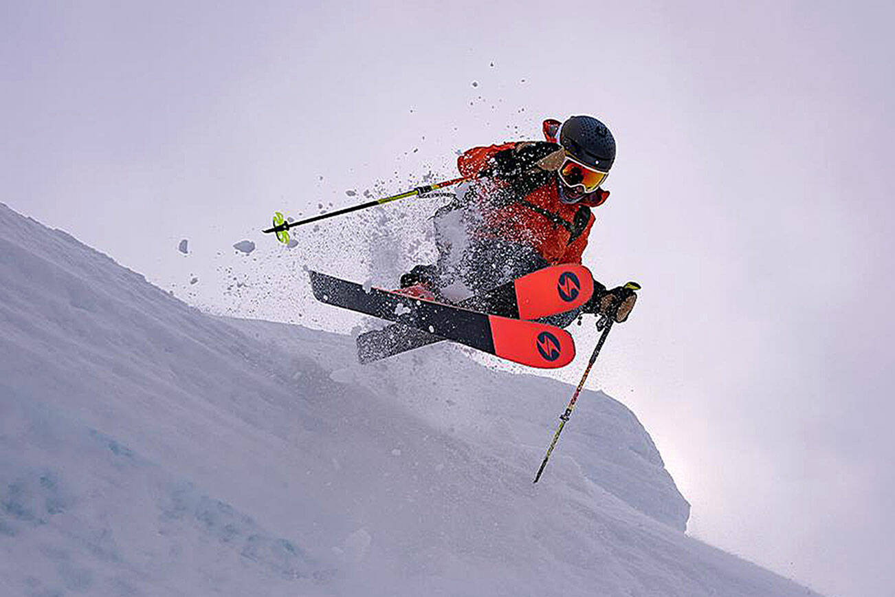 Professional skier Marcus Caston is featured in Warren Miller's 72nd annual film "Winter Starts Now." (Colin Witherill)