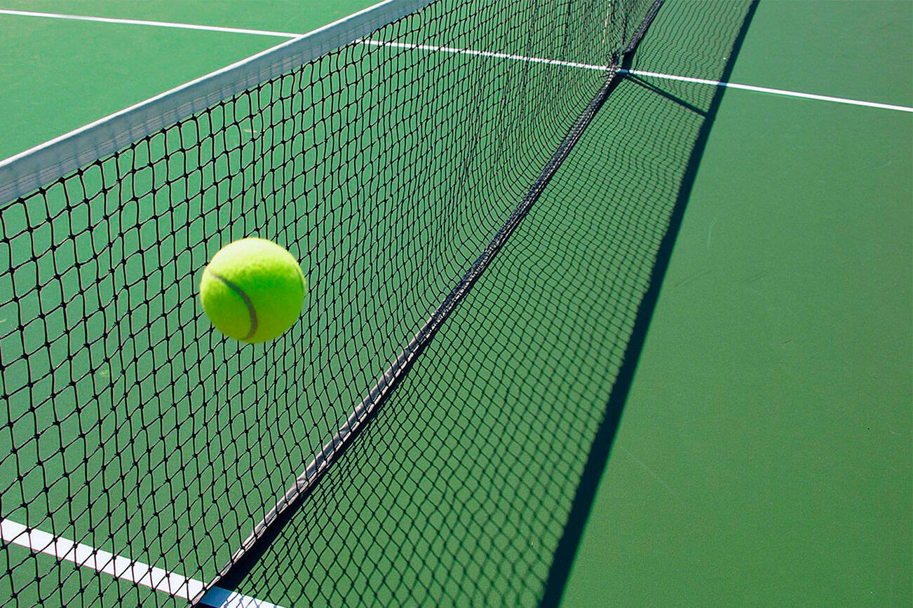 Tennis stock photo