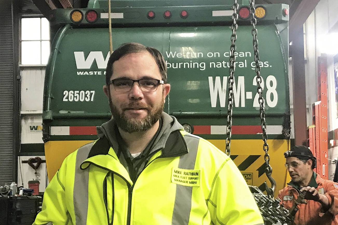 Veterans are recruited and highly valued at Waste Management. One in every 14 WM employees is a veteran, a spouse of a vet, or a current reservist, like former Special Forces Maintenance Officer Michael Rathbun. (Waste Management)