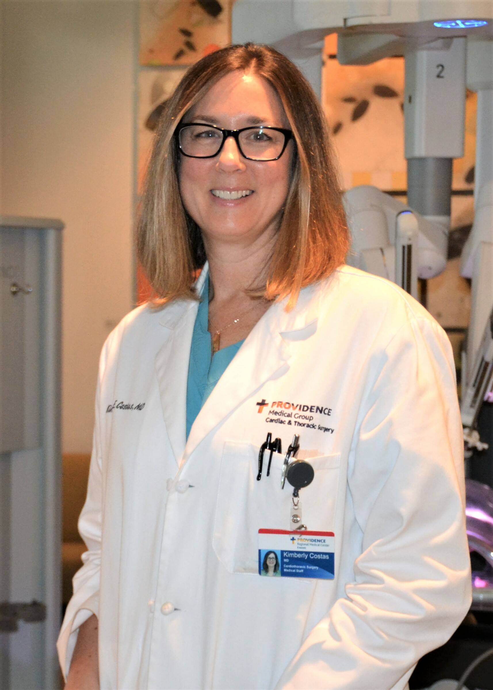 Dr. Costas performs robotic-assisted lung surgery at Providence Cardiac and Thoracic Surgery, North Everett. Call 844-587-0089 to schedule a lung cancer screening or visit providence.org/nwlungscreen.