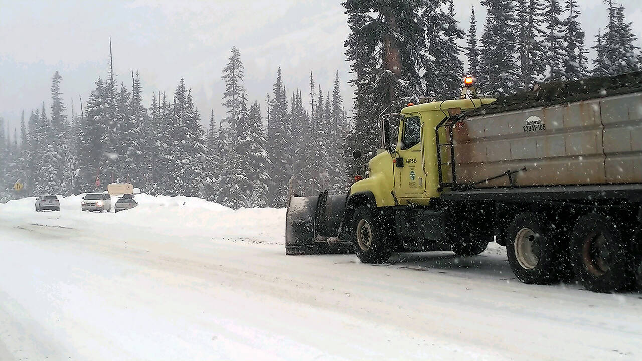 Staff shortages have hit the Department of Transportation, which means roads might not be plowed or maintained as quickly as motorists have come to expect. (Washington State Department of Transportation)