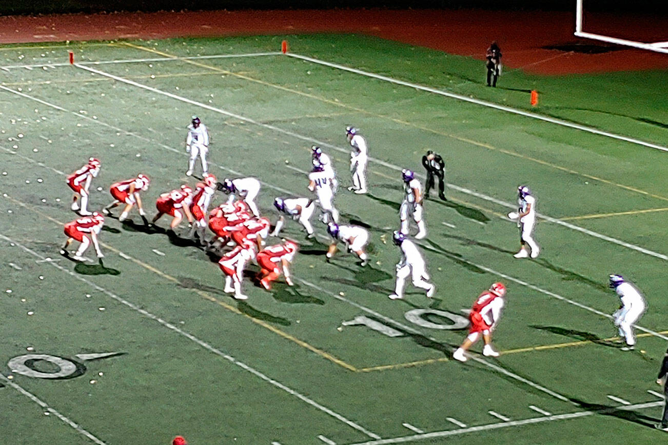 The Marysville Pilchuck football team beat Garfield 52-21 in a Class 3A first-round state playoff game on Saturday at Quil Ceda Stadium in Marysville. (Zac Hereth / The Herald)