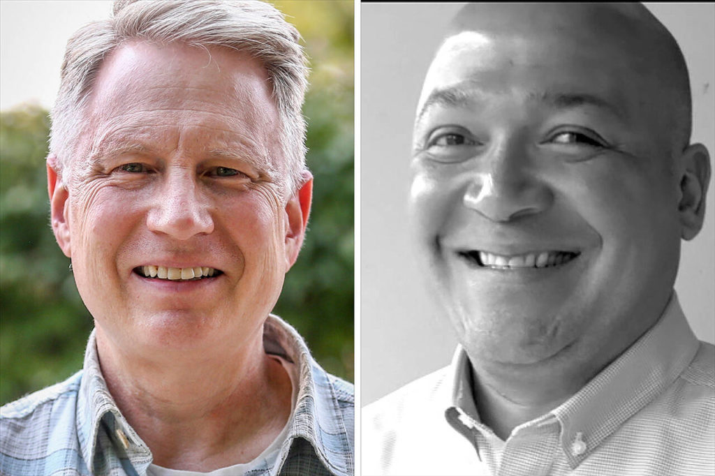 Brian Holtzclaw (left) and Eric Cooke.
