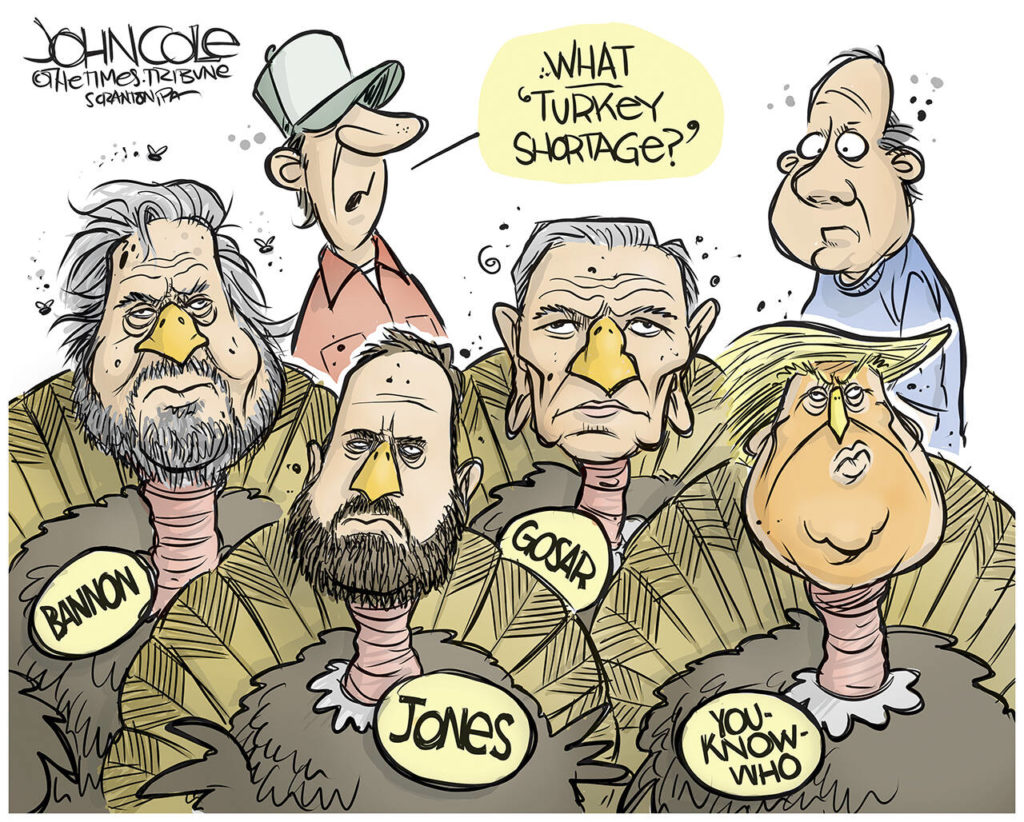 Editorial cartoons for Monday, Nov. 22 | HeraldNet.com