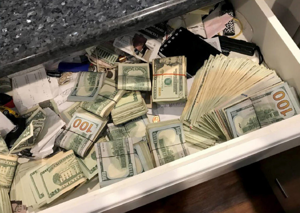 Money seized during an investigation into a Snohomish County fentanyl ring. (U.S. Attorney’s Office)

