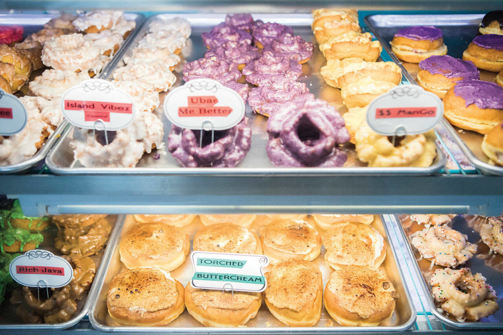 Zuri’s Donutz offers at least 27 varieties of the sweet treats. (Olivia Vanni / The Herald)
