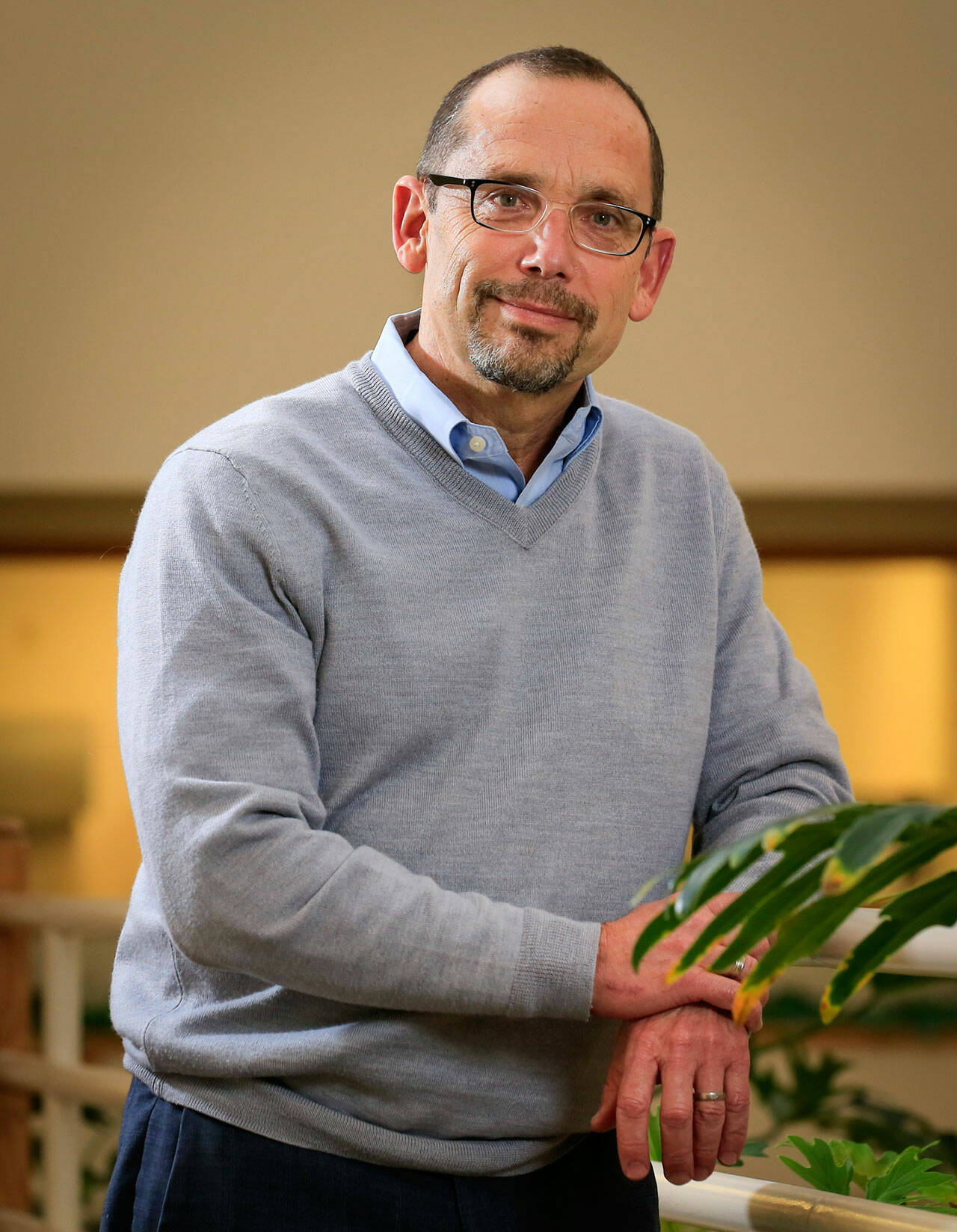 Snohomish Health District health officer Dr. Chris Spitters is stepping down after 24 years. (Kevin Clark / The Herald)