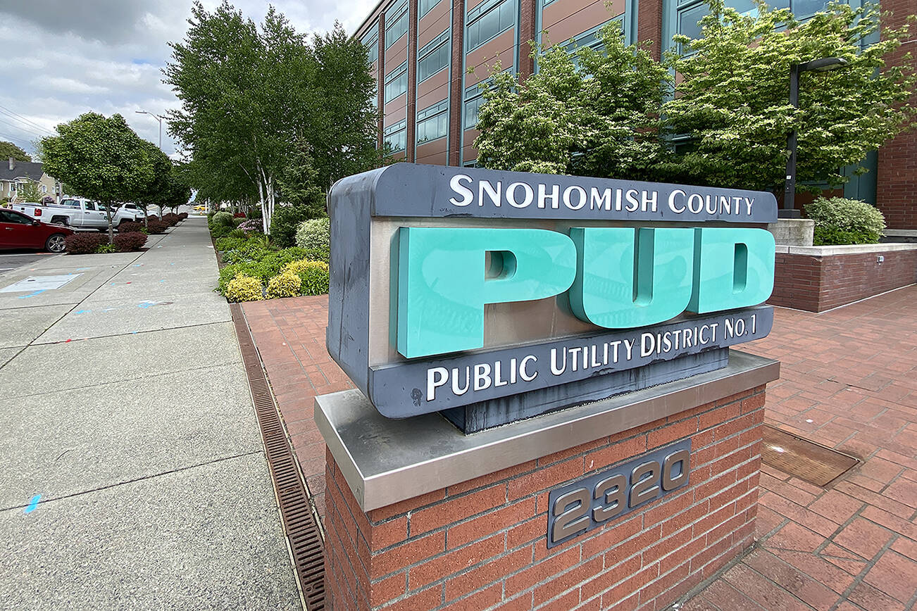 Snohomish County PUD. (Sue Misao / Herald file)