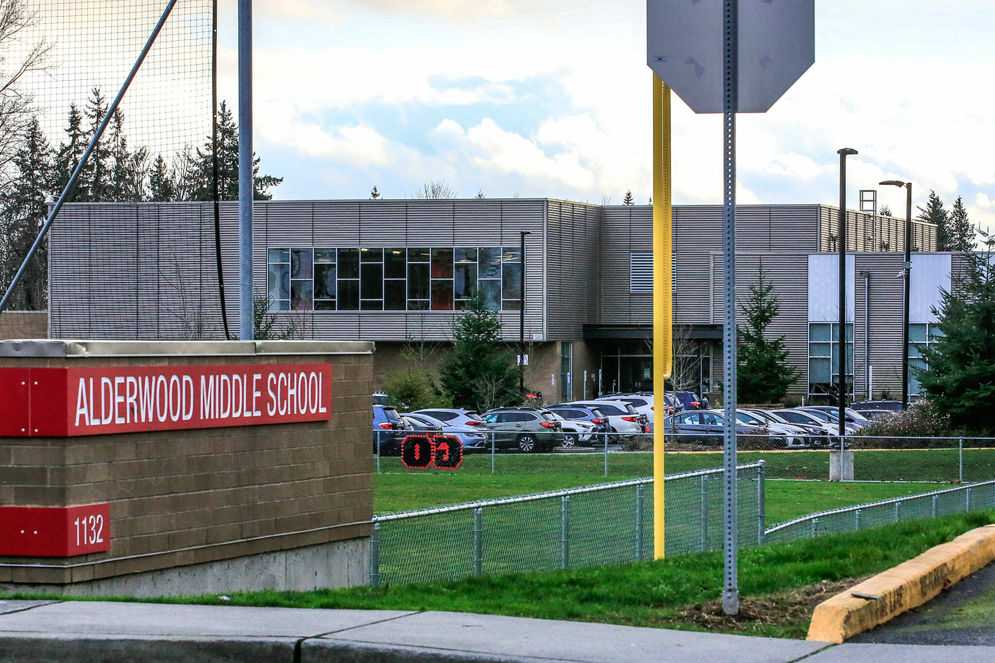 Alderwood Middle School. (Kevin Clark / The Herald)