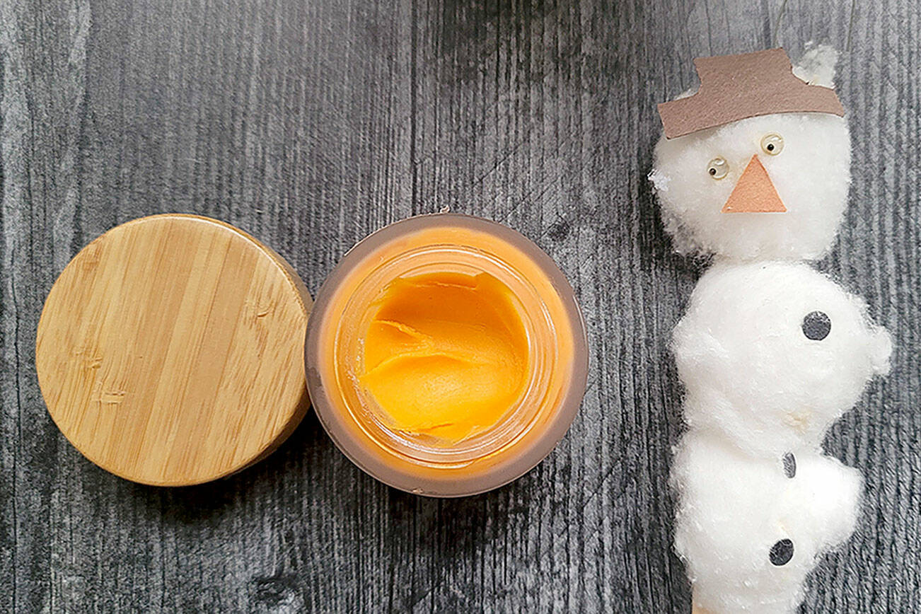 Caption: CBD ointment can make a great present—unless it is orange.