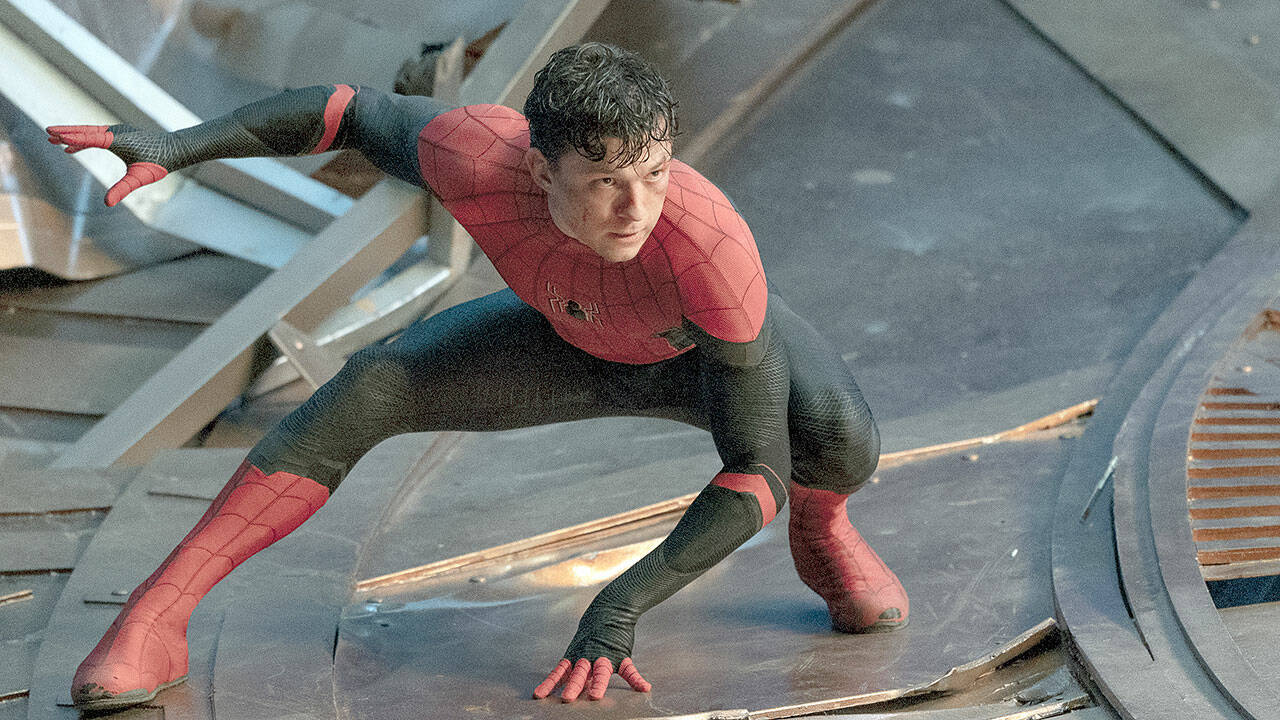 Tom Holland stars in “Spider-Man: No Way Home.” (Sony Pictures)