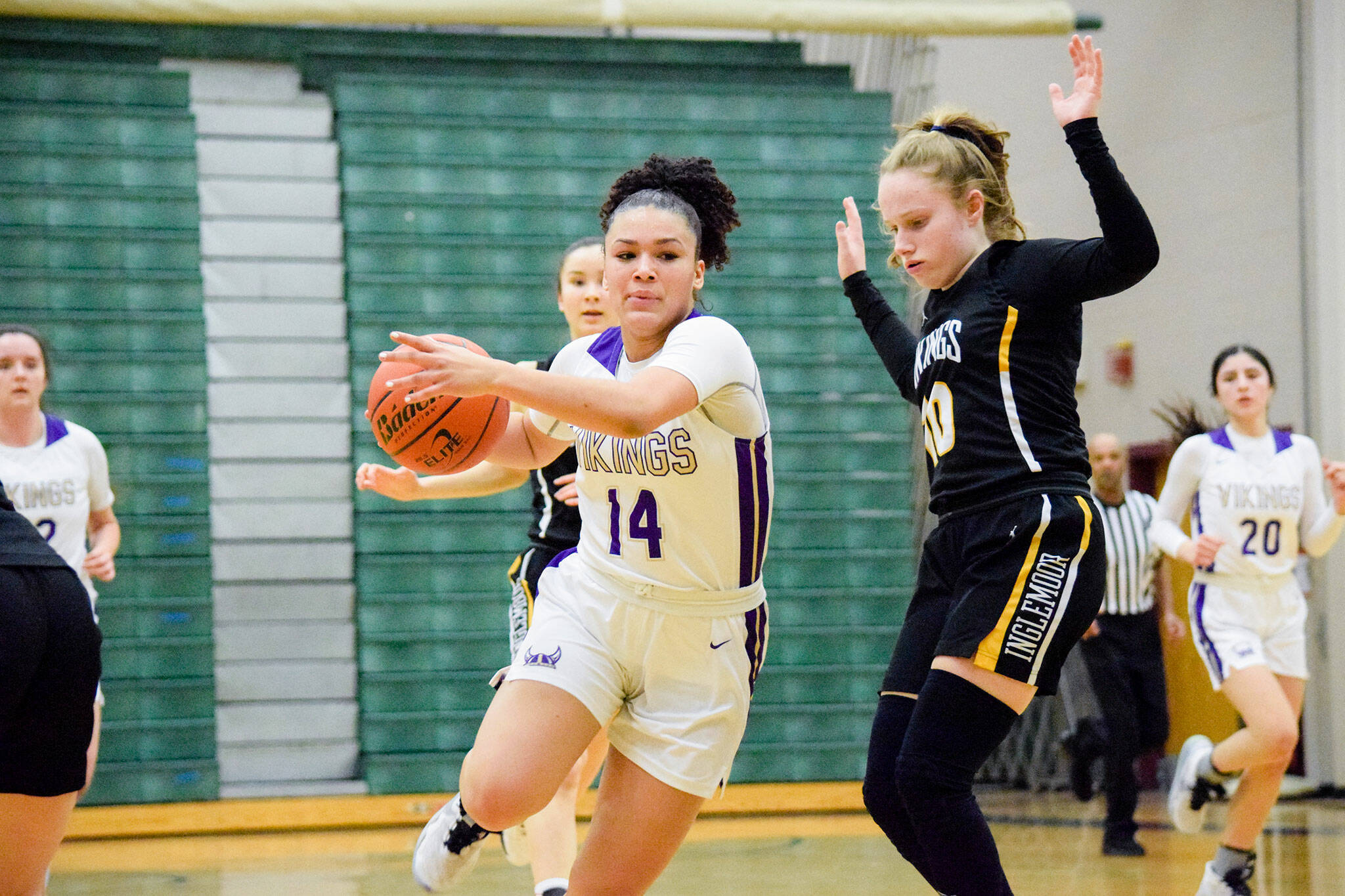 Baylor Thomas and Lake Stevens are expected to be one of the top teams in the area this season. (Katie Webber / The Herald)