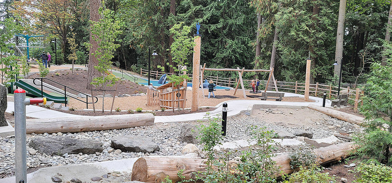 The Suquamish Museum and nearby playground is one of many destinations worth exploring for kids of all ages. (Jennifer Bardsley)