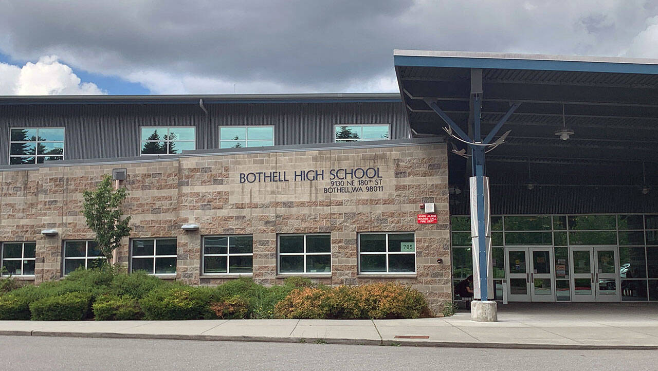 Bothell High School. (Madeline Coats / Bothell-Kenmore Reporter file)