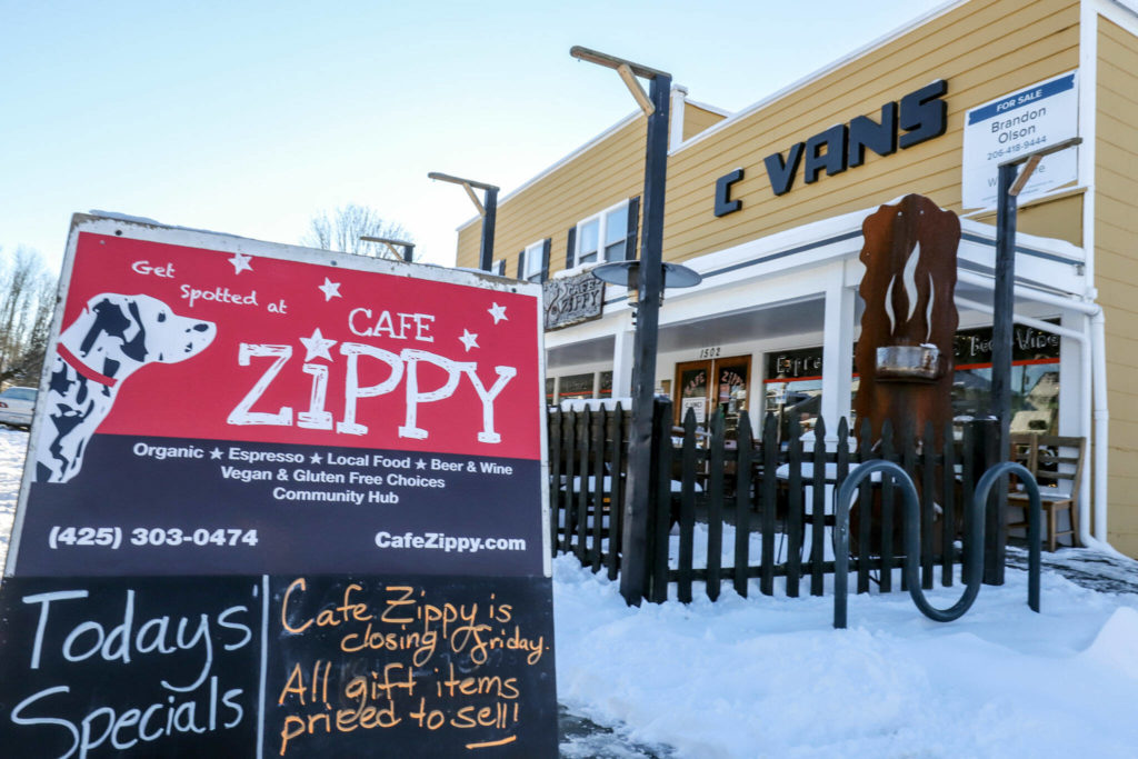 Cafe Zippy is closing after 17 years in Everett. (Kevin Clark / The Herald)
