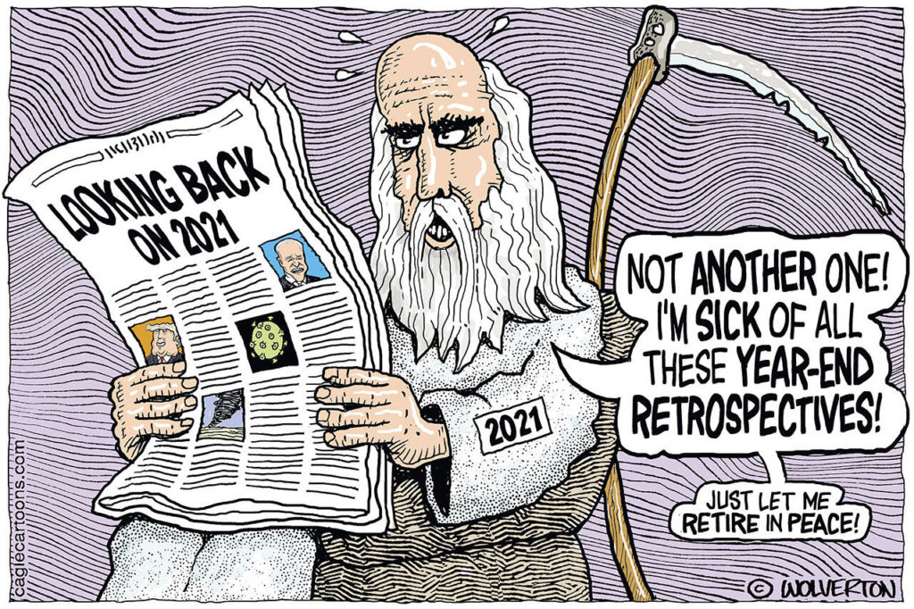 Editorial cartoons for Jan. 1, New Year's Day Editorial cartoons for Jan. 1, New Year's Day
