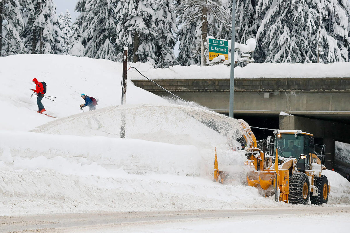 Snoqualmie Pass sees the most snowfall its had in 20 years
