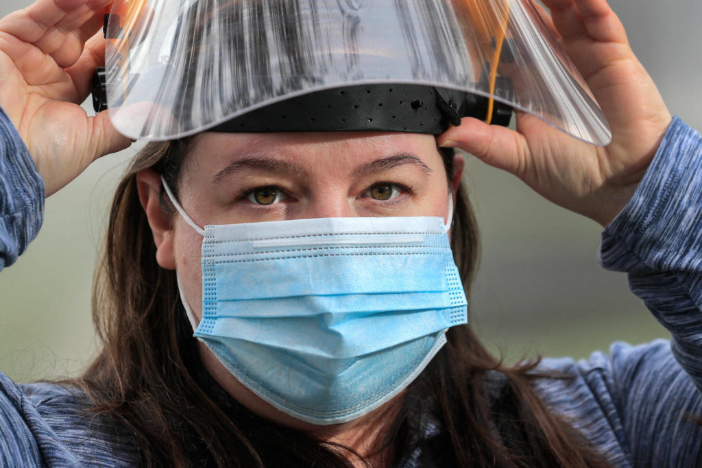 Maria Goodall is a vascular technologist who helped negotiate three of the most recent contracts with Providence. She said increasing and retaining staff is a concern at every negotiation. (Kevin Clark / The Herald)
