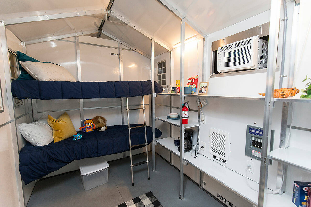 Everett plans to double Pallet shelters at Gospel Mission