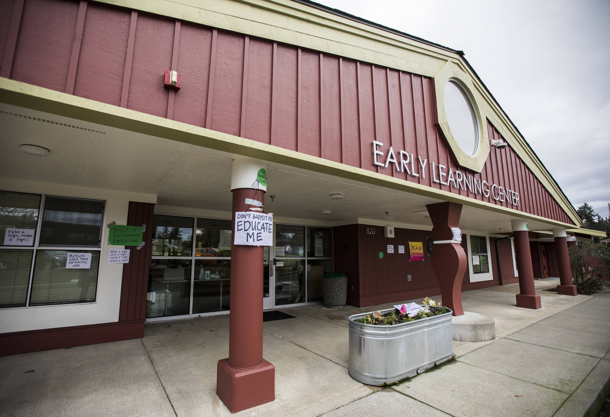 The Early Learning Center on the Everett Community College campus. (Olivia Vanni / Herald file)