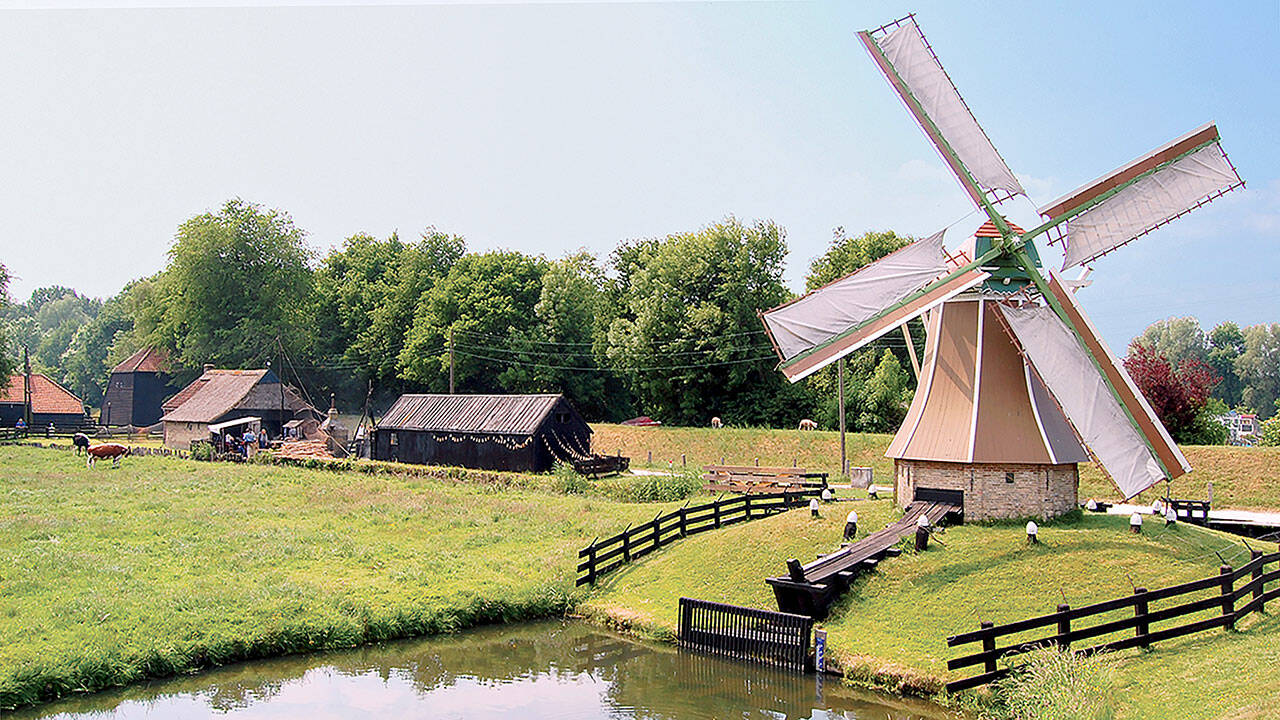 In the Netherlands, windmills helped reclaim land from the sea. (Rick Steves’ Europe)