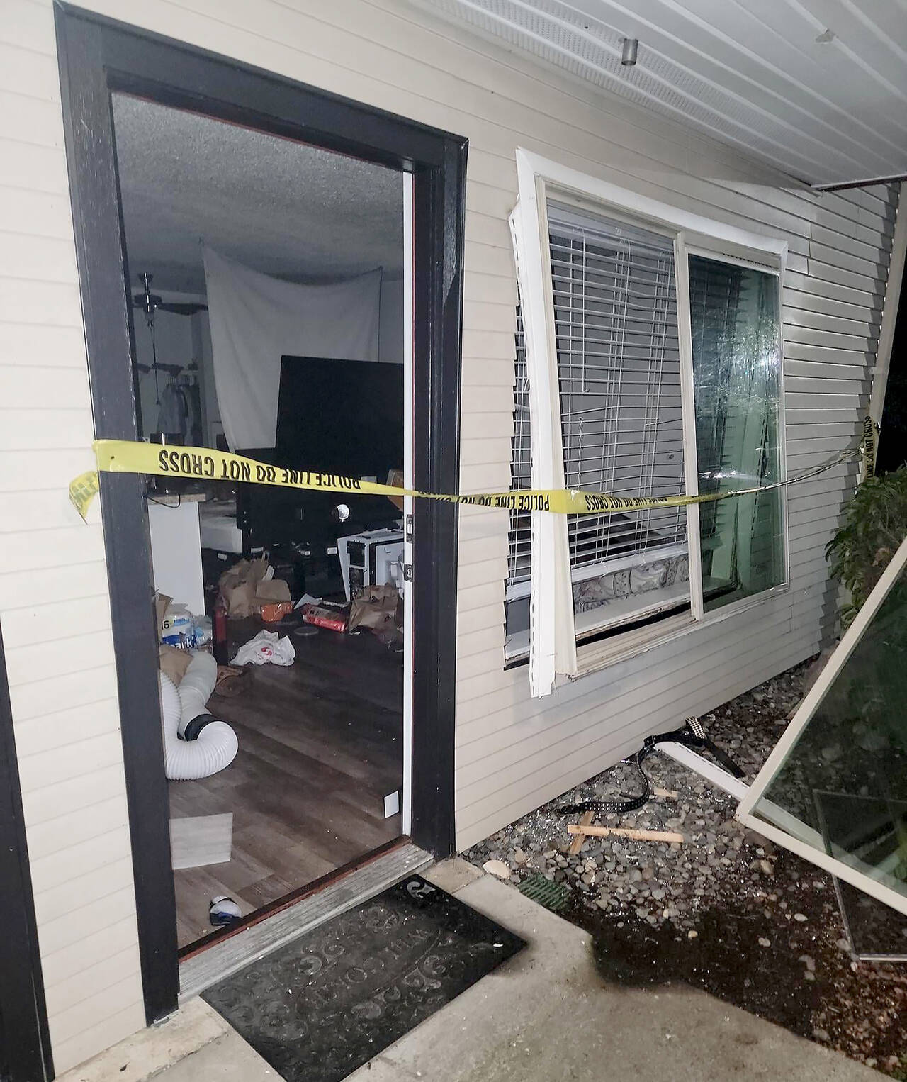 Police officers were called to assist South County Fire on Sunday in the 6500 block of 208th St. SW, where a 34-year-old man had allegedly started a fire inside his apartment and was refusing to come out. (Lynnwood Police Department)