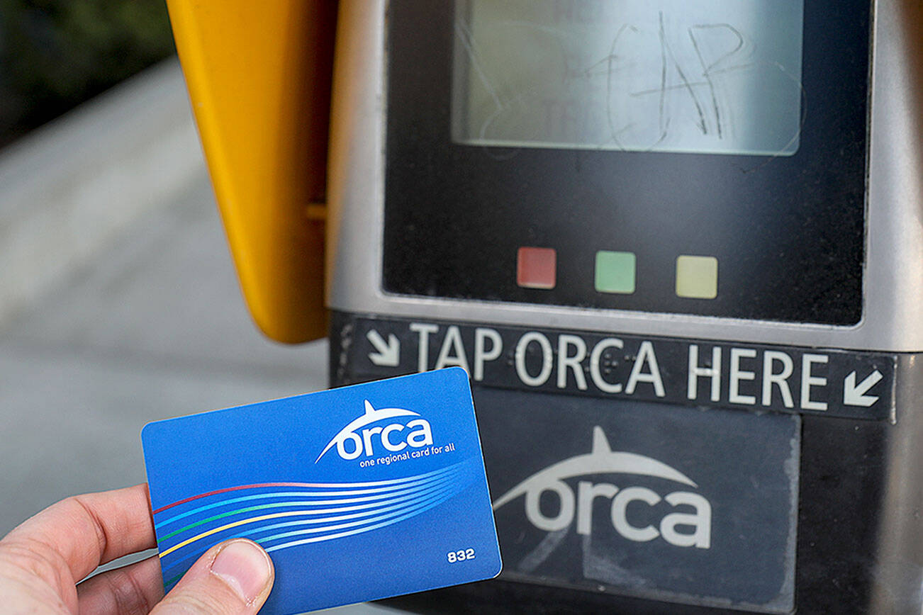 Community Transit might soon start offering a low-income bus fare to qualified riders. (Lizz Giordano / The Herald)