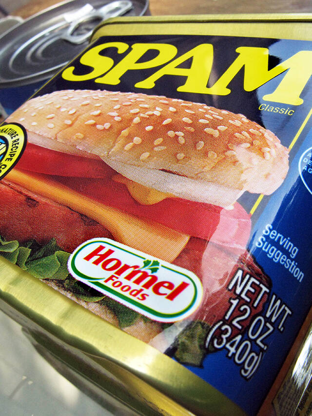 Spam. (AP Photo/Elise Amendola, File)