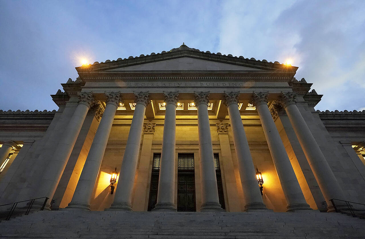 The Legislative Building in Olympia. (AP Photo/Ted S. Warren, file)