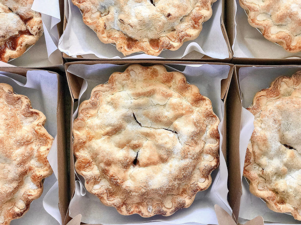 From chocolate chess to classic banana cream, Shannon McDowell’s pies are all scratch-made, down to the buttery flaky crust. (Photo courtesy of Shannon McDowell)
