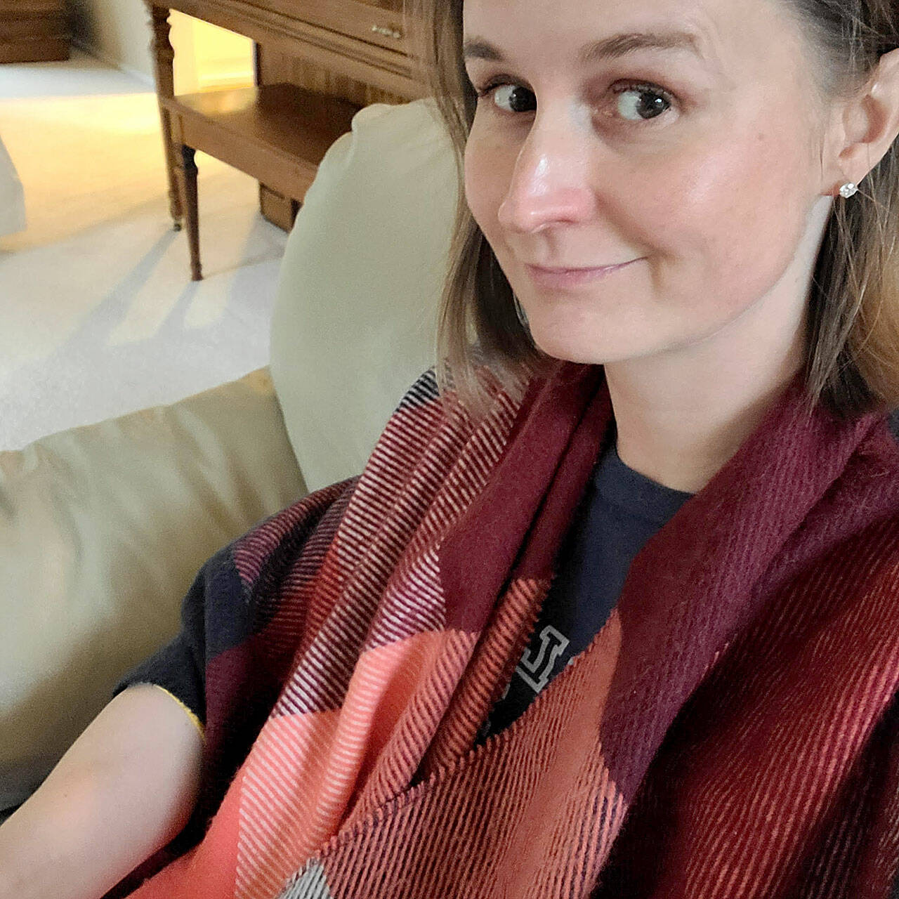 When nerve pain made long sleeves unbearable, a shawl came to the rescue. (Jennifer Bardsley)