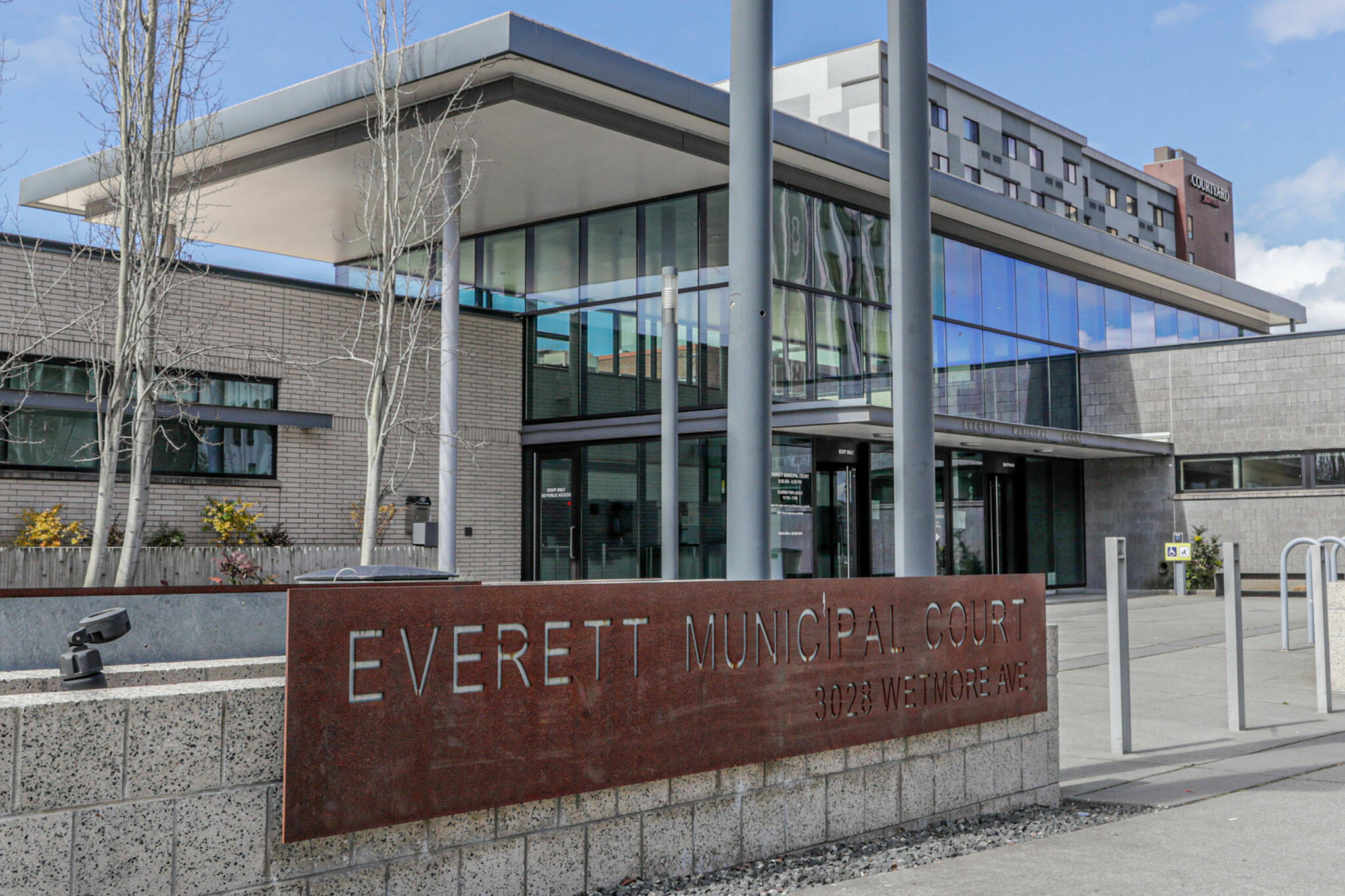 Everett Municipal Court plans to host a pilot program to give people charged with misdemeanors who have substance use disorder an alternative to the criminal process. (Kevin Clark / The Herald)