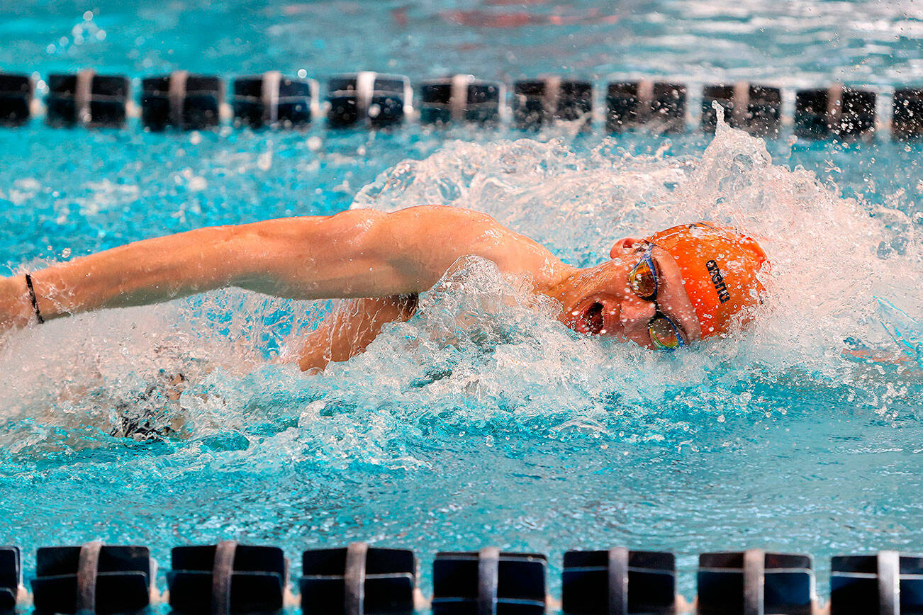 Virginia swimmer Matt King, a Glacier Peak High School graduate. (Matt Riley / UVA Athletic Communications)