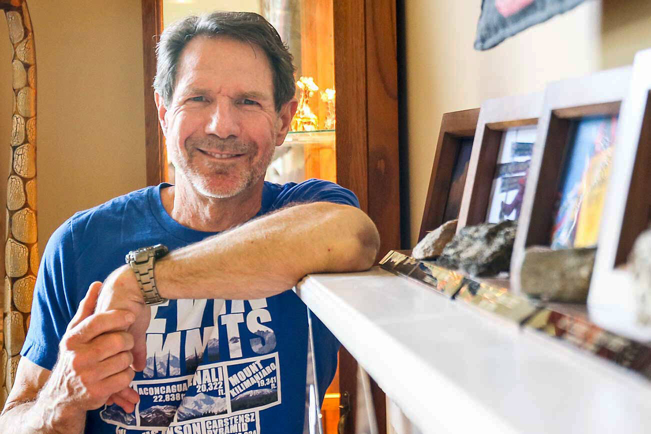 Rick Thurmer's completed his life-long goal of summiting the seven highest summits on seven continents.  (Kevin Clark / The Herald)