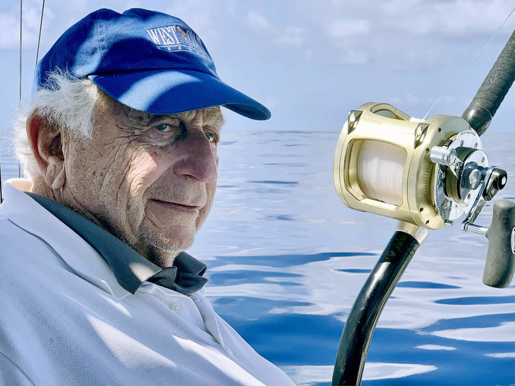 Ed Rubatino, former president of Rubatino Refuse Removal Co., on vacation in 2021. Rubatino worked for the family business for 64 years, retiring at age 91 in 2021. (Rubatino family photo)
