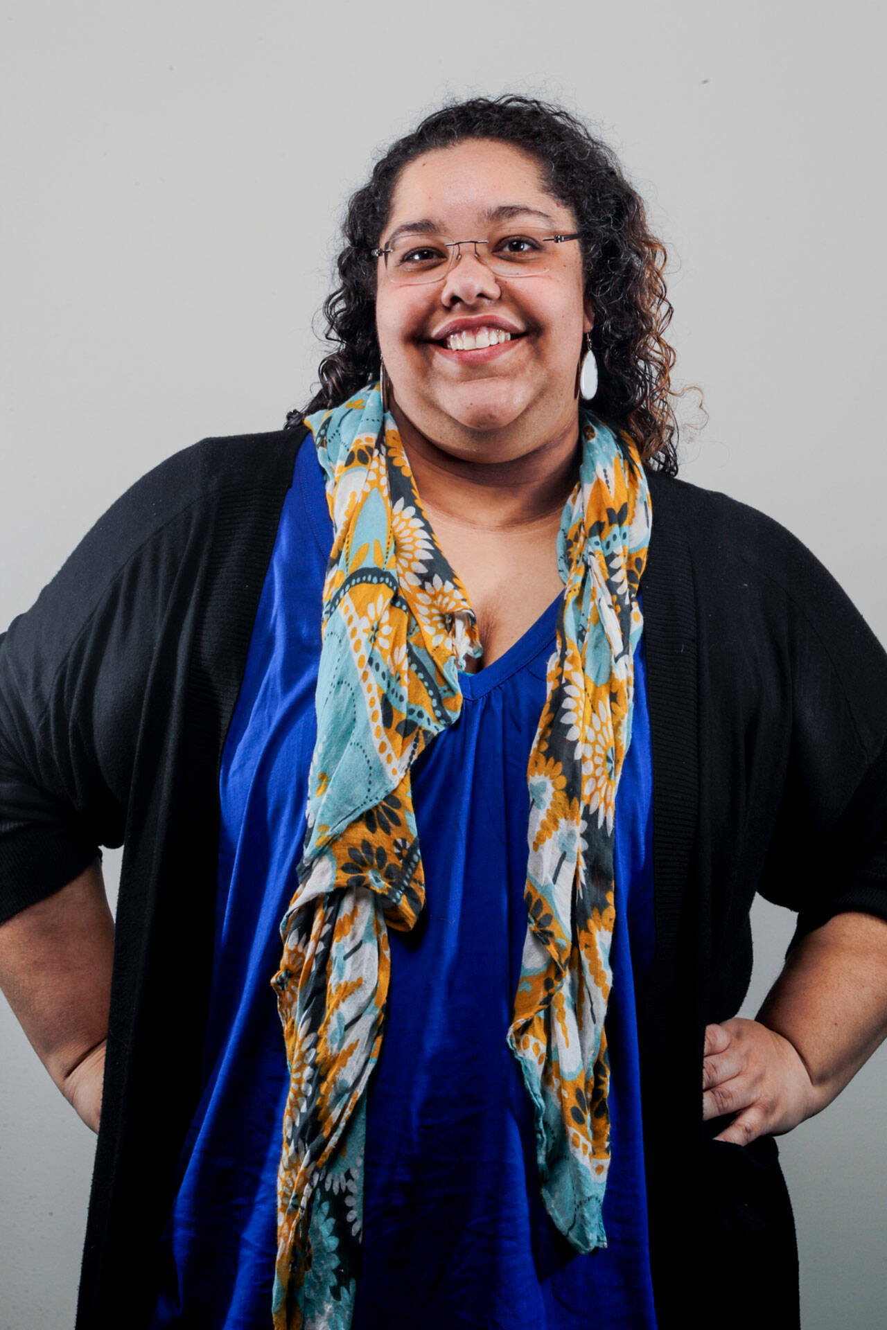 Courtney Wooten, community organizer for Suburbia Rising/Stories of Self & Solidarity. (Kevin Clark / The Herald)